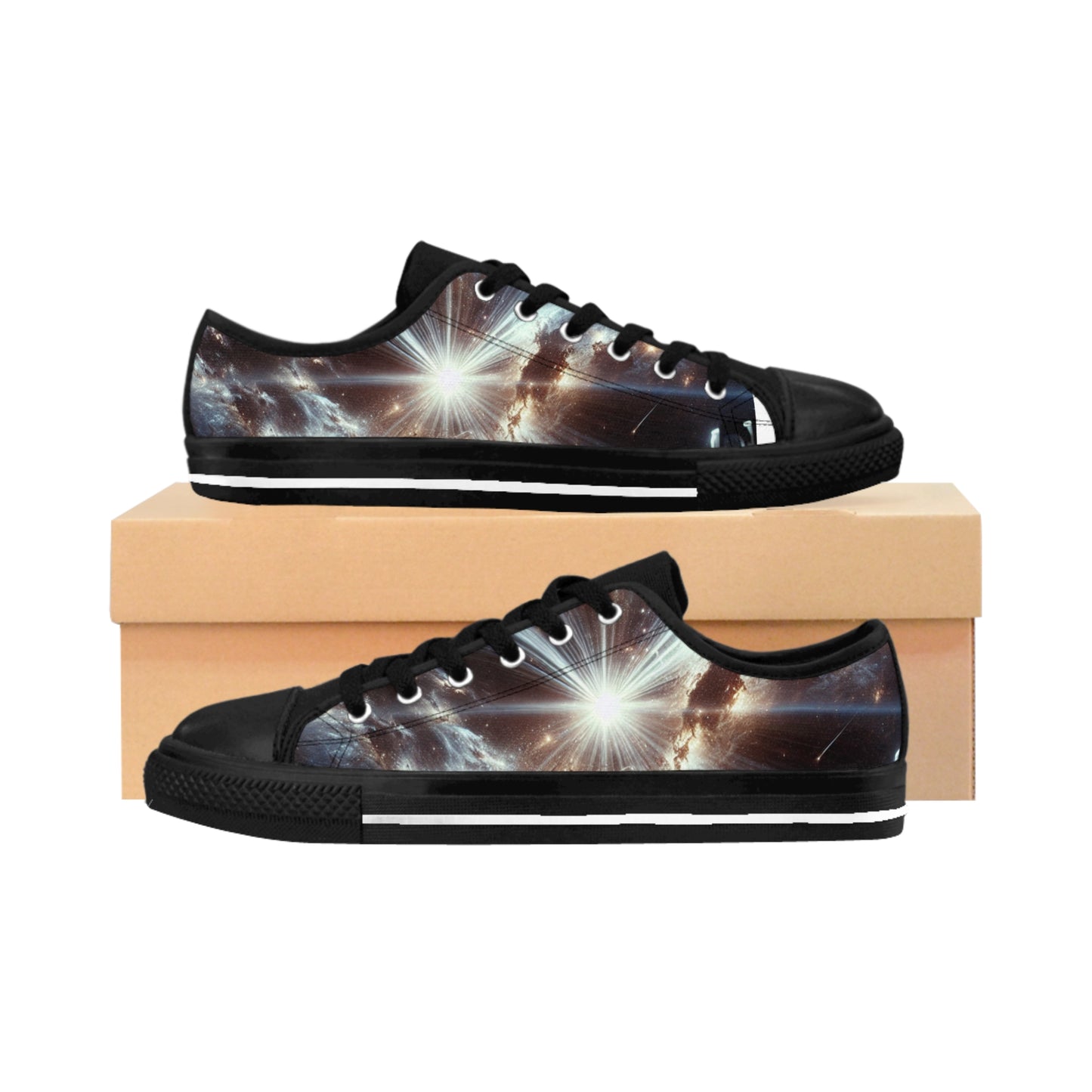Galaxy-Print Herren-Sneaker, trendige Freizeitschuhe, einzigartige Sneaker, schuhe im Weltraum-Design, stylische Alltagssneaker