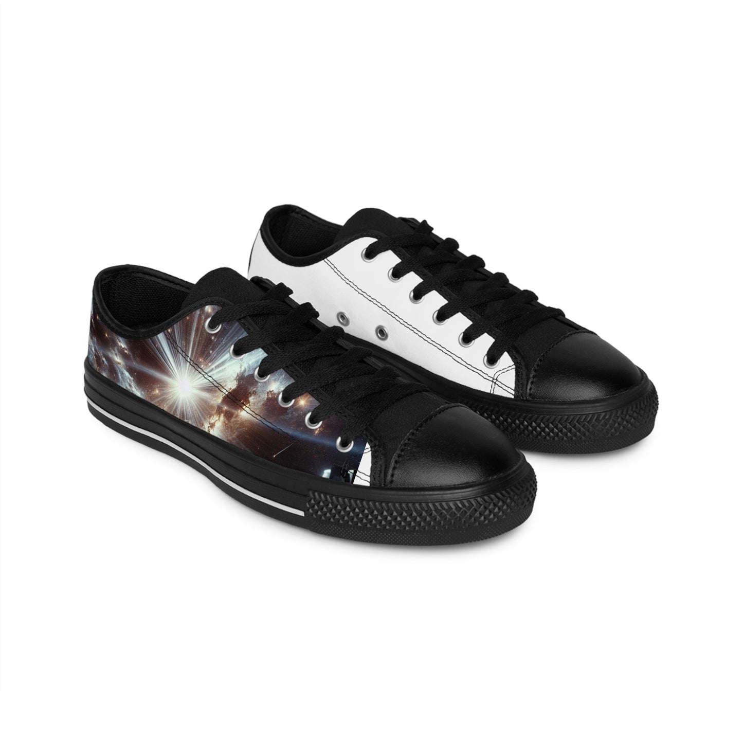 Galaxy-Print Herren-Sneaker, trendige Freizeitschuhe, einzigartige Sneaker, schuhe im Weltraum-Design, stylische Alltagssneaker